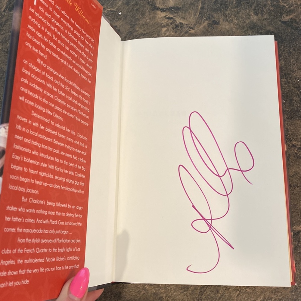 Signed Nicole Richie book - Picture 3 of 3